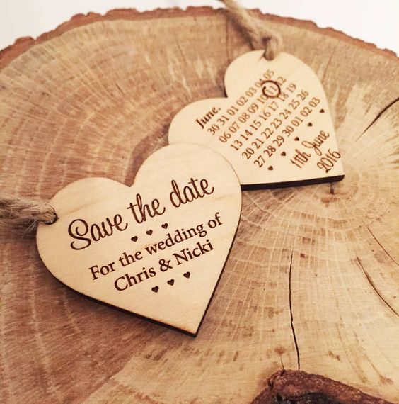 Adorable Save the Dates Magnets