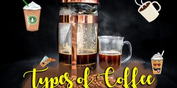 What are the different types of coffee you can order?