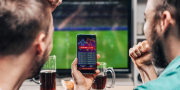 What is live football betting?