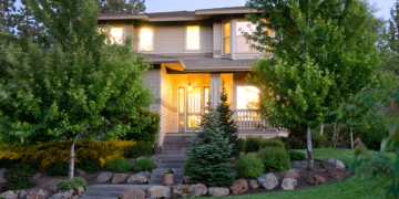 Increase your home’s curb appeal with sheer curtains