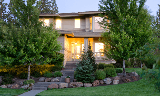 Increase your home’s curb appeal with sheer curtains