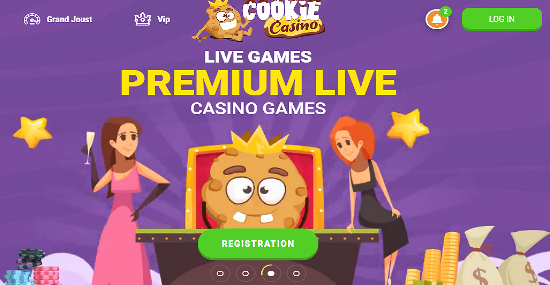 Cookie Casino – mobile-friendly website